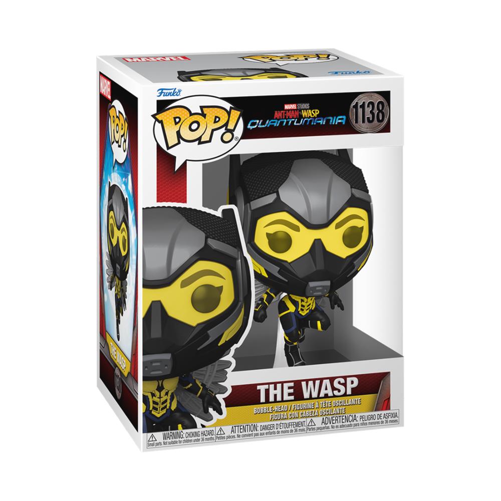 Marvel Pop! Movies Vinyl Figures 9 Cm Am: qm - The Wasp W / ch Assortment (6)  - Foto 2