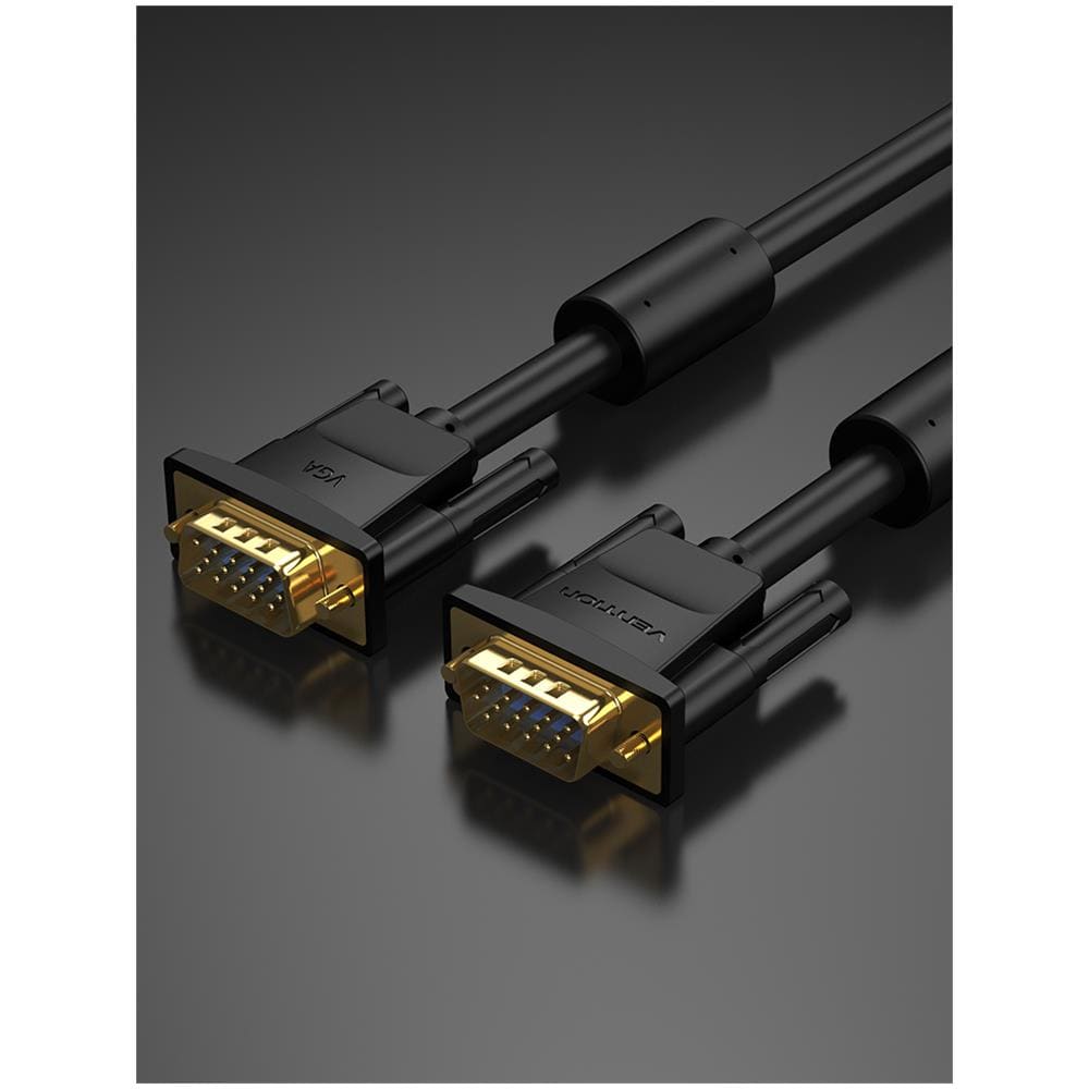 DAEBG cavo VGA 1,5 m VGA (D-Sub) Nero - Foto 2