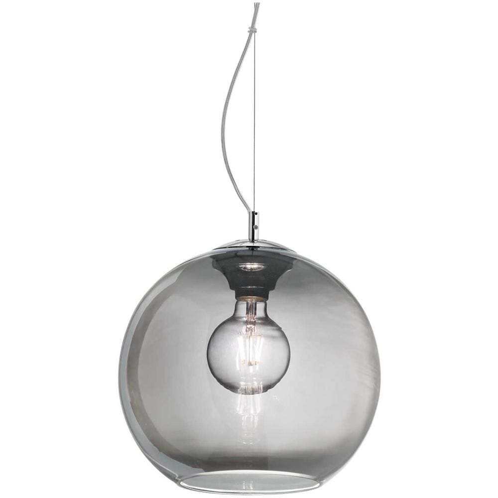 Lampada A Sospensione Nemo Fume' Max 1 X 60w E27 - 240v - Foto 7