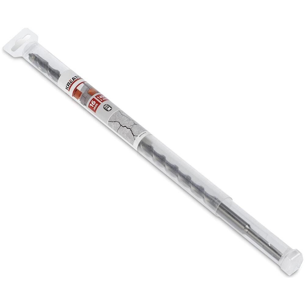 Punta Per Mattone 12x450mm Attacco Trapano Sds Plus Edilizia Muro Casa Krt010916 - Foto 2