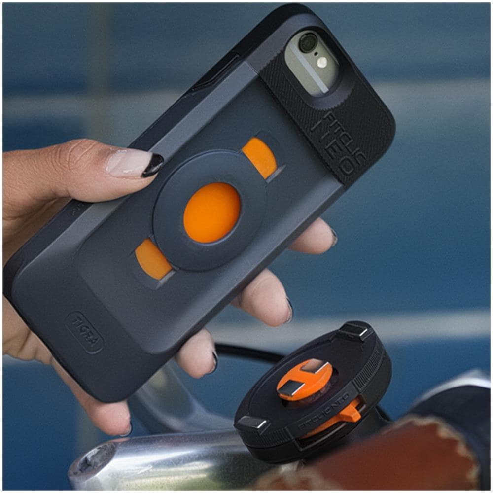 Supporto Bici Smartphone Fissaggio Meccanico + Magnetico Rotante Sport - Foto 2