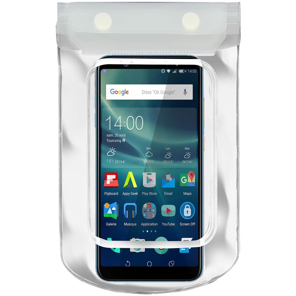 Custodia Impermeabile Smartphone Universale Protezione Ip68 Touch Trasparente - Foto 2