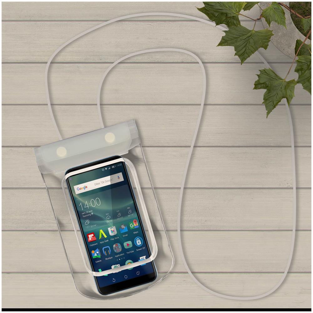 Custodia Impermeabile Smartphone Universale Protezione Ip68 Touch Trasparente - Foto 5