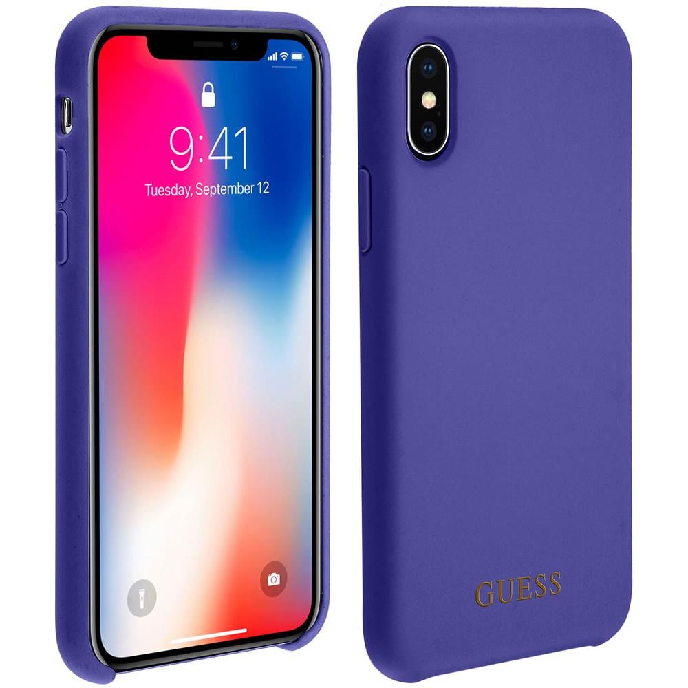 Cover Iphone X / Xs Protezione Rigida Antishock Guess - Viola - Foto 1
