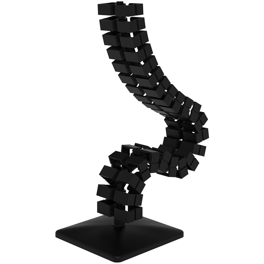 Addit Vertebra Passacavi Sit-stand 373 Colore Nero - Foto 1