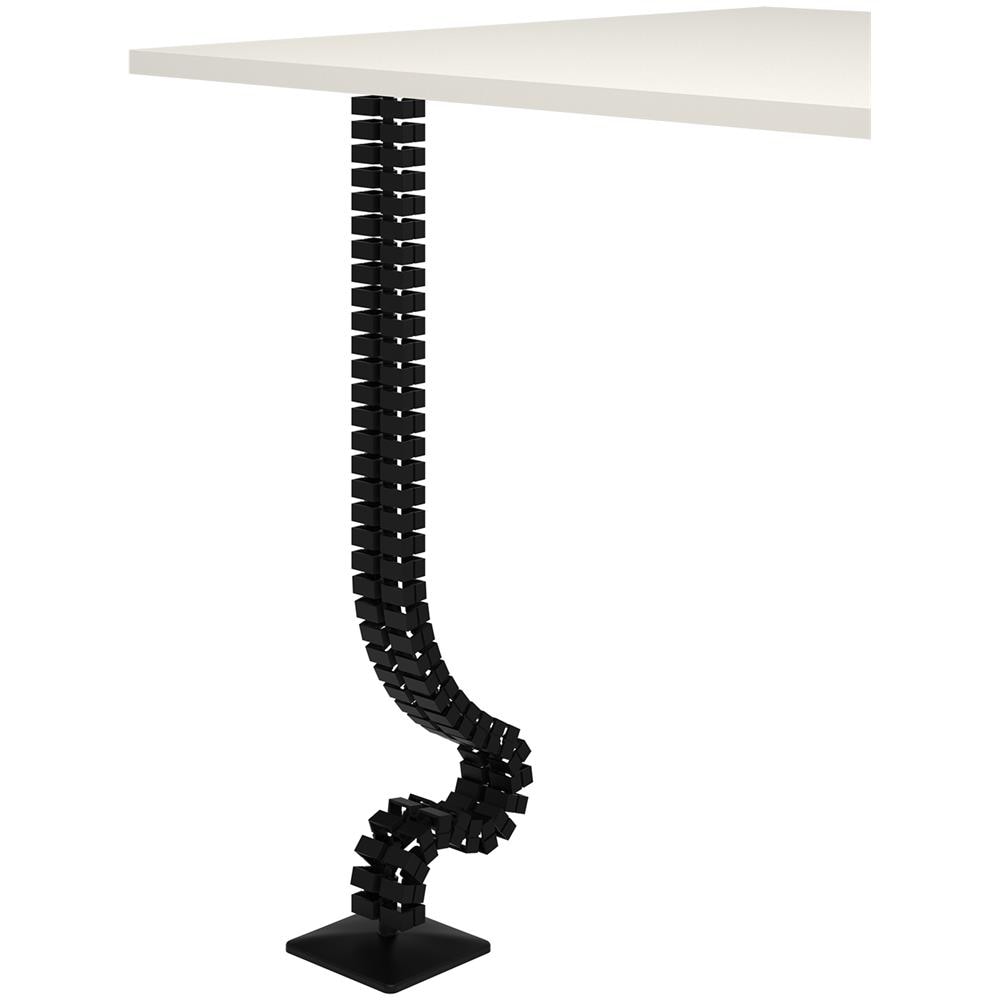 Addit Vertebra Passacavi Sit-stand 373 Colore Nero - Foto 2