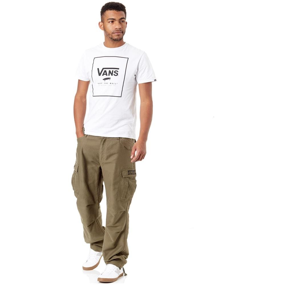 Pantaloni Con Tasconi M-65 Army Verde (l, Verde) - Foto 4