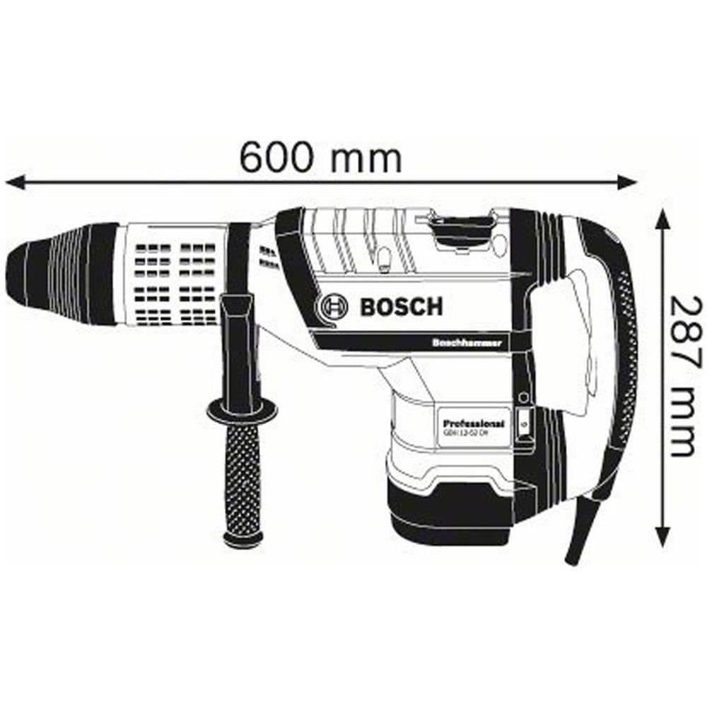 Martello Perforatore Bosch Gbh 12-52 Dv Con Attacco Sds-max - Foto 2