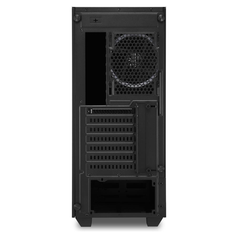 Case RGB LIT 100 Midi-Tower Mini-ITX, Micro-ATX, ATX 2 Porte USB 3.0 Colore Nero (Finestrato)  - Foto 9