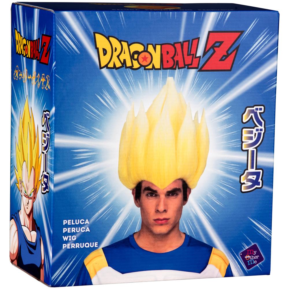 Parrucca Super Sayan Vegeta Dragon Ball Adulto - Foto 2