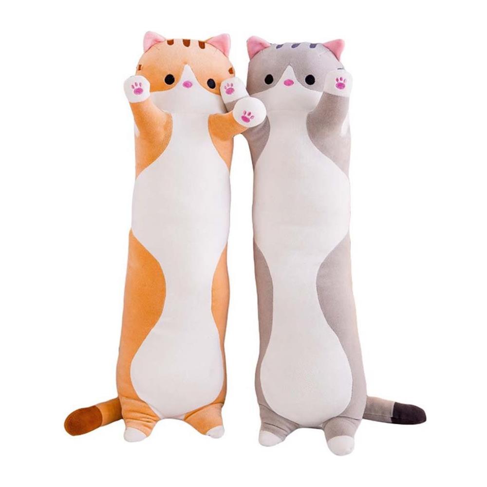 Gatto Animale Bambola Morbido Cuscino Gatto Animale di peluche Abbraccio Cuscino Giocattoli Forma di gatto Creativo Decorazione Gatti rotondi grassi Carini Giocattolo di peluche Regalo per bambini 