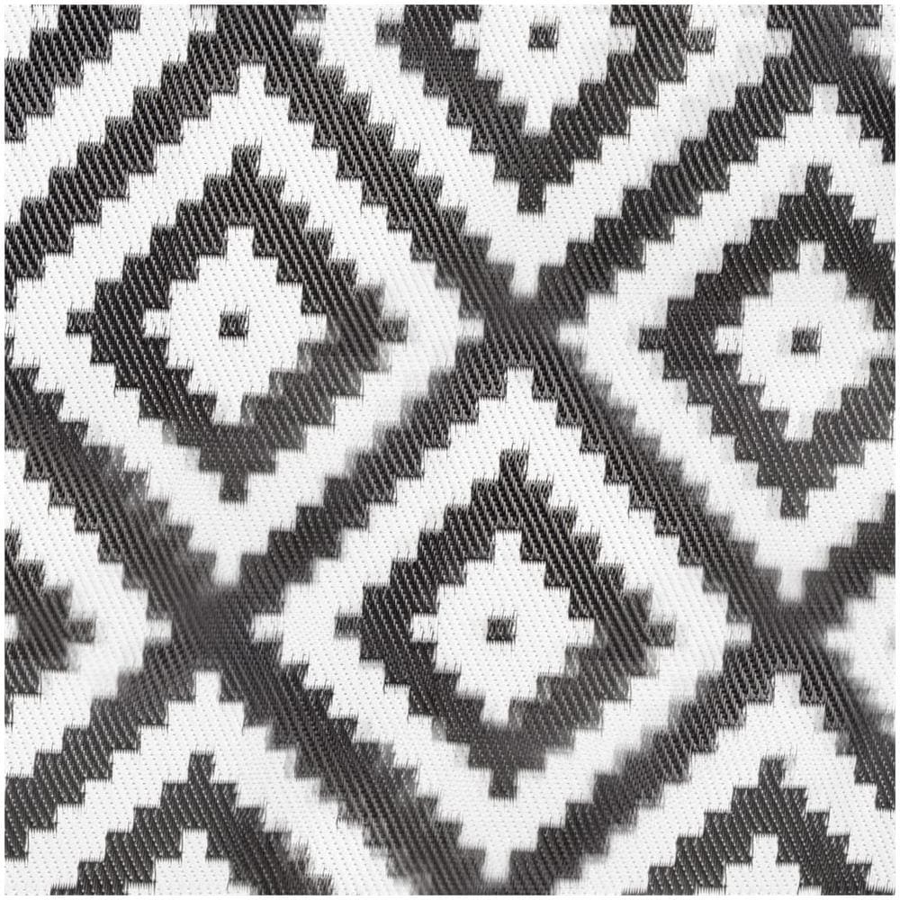 Tappeto da Esterno Chill mat Beach 1,8x1,2 m Nero e Bianco - Foto 3