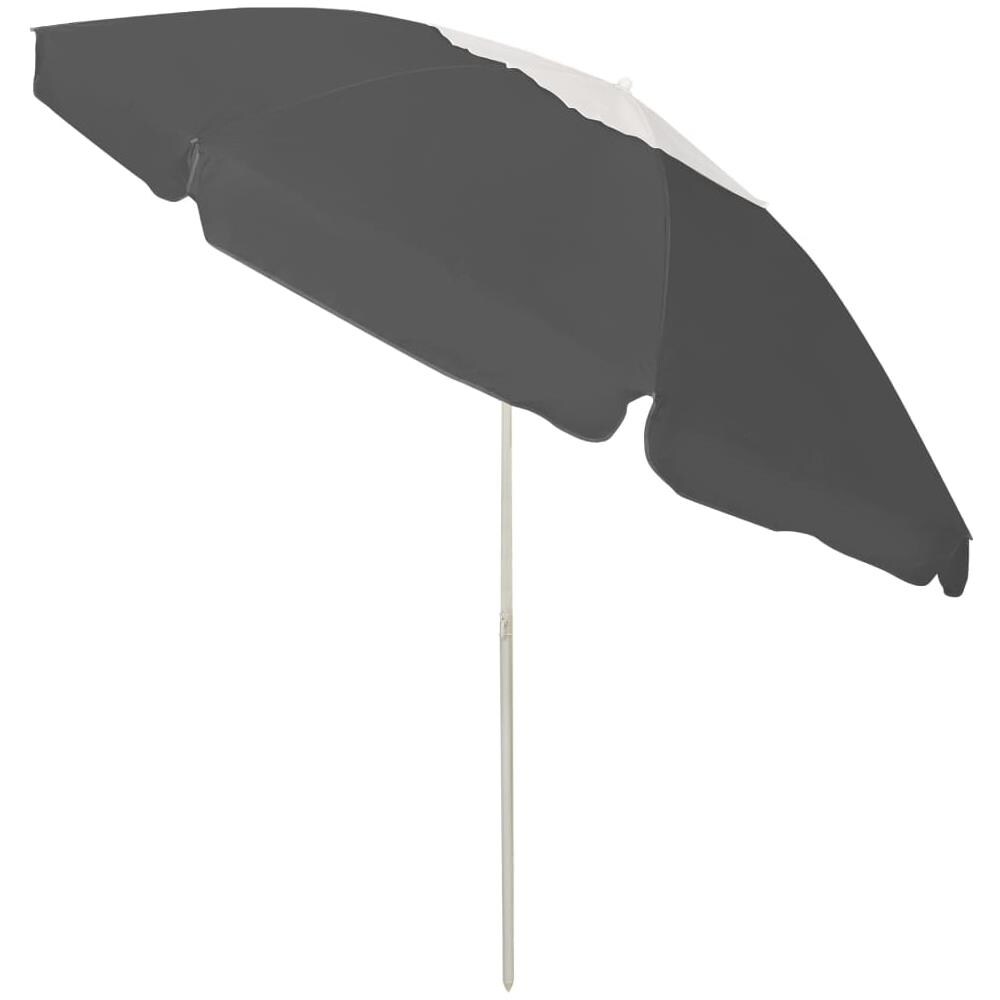 Ombrellone da Spiaggia Antracite 240 cm - Foto 3