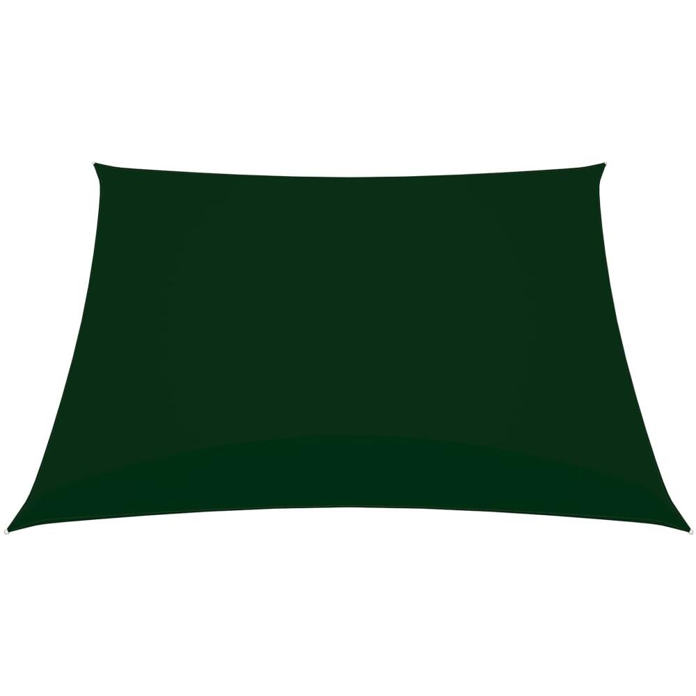 Vela Parasole in Tela Oxford Quadrata 2x2 m Verde Scuro - Foto 3