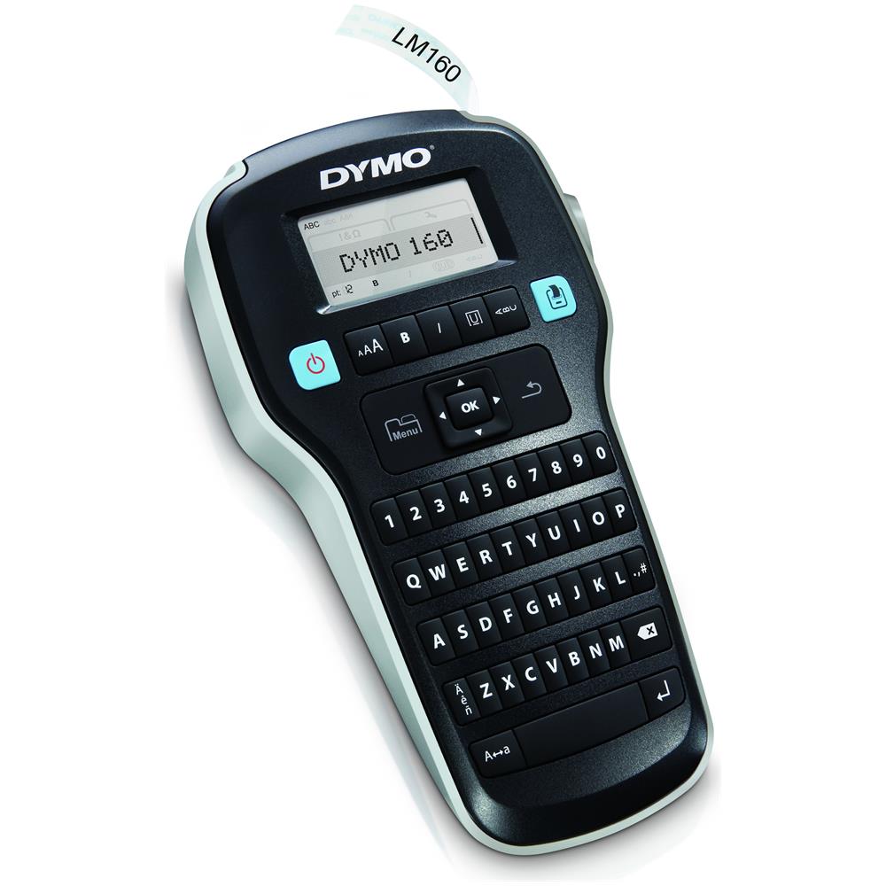 Etichettatrice Portatile Modello 160 Formato 12 mm Schermo LCD 10 mm / s Nera e Argenta - Foto 6