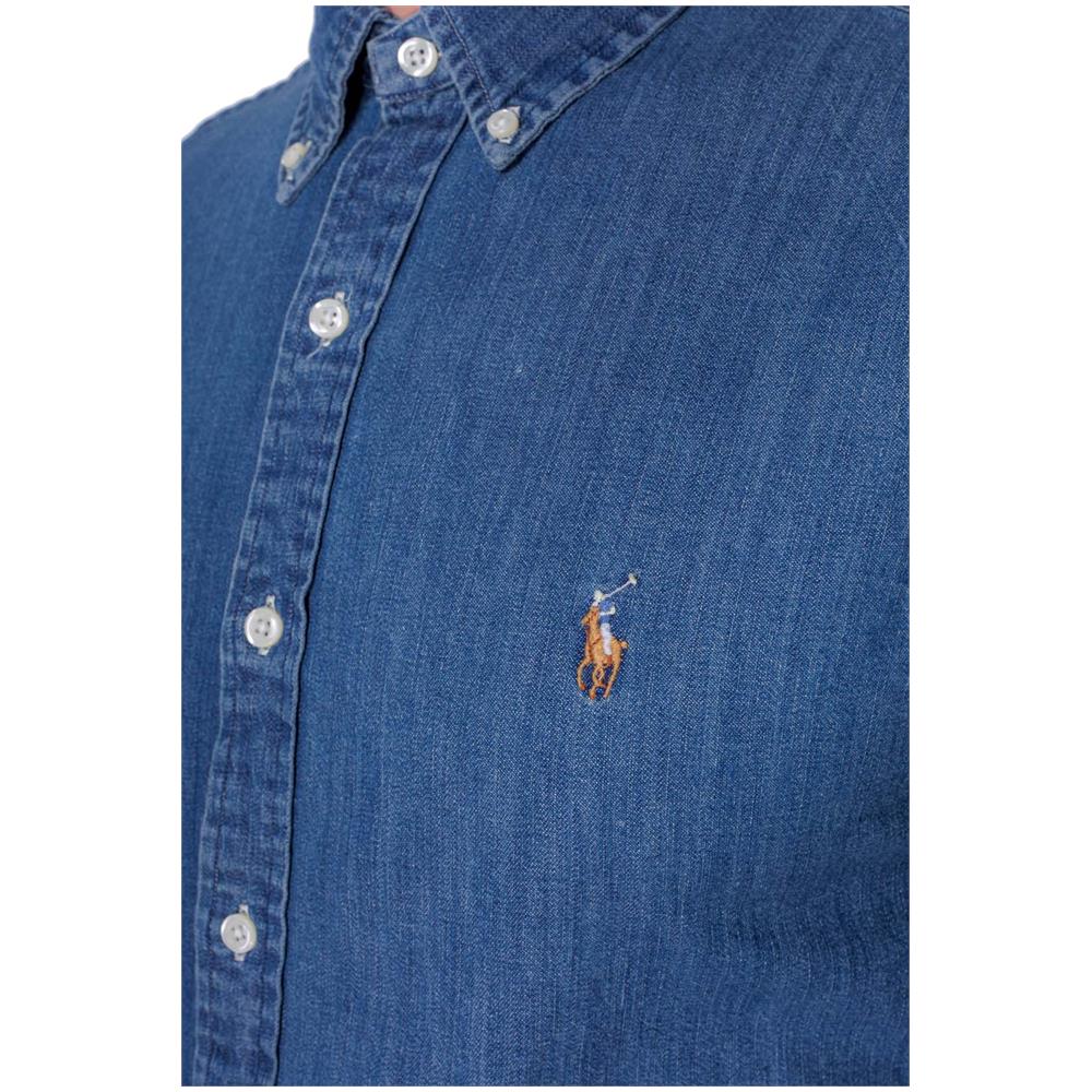 Camicia Uomo Slim-fit In Chambray - Foto 4