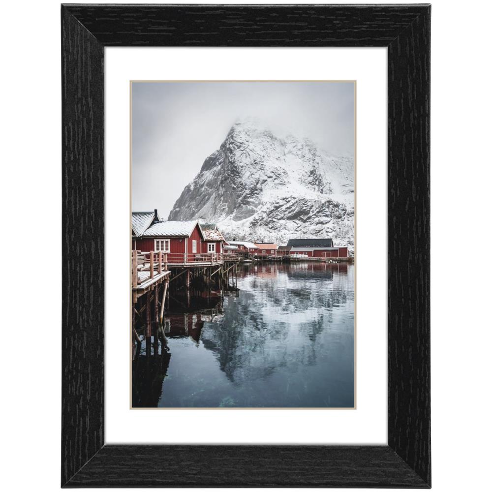 Oslo black 15x20 Wood incl. Passepartout 175948 - Foto 1