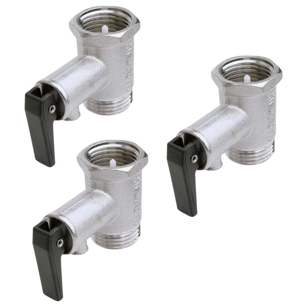 Valvola Sicurezza Scaldabagno 3 Pezzi Mf 3/4 Con Riduttore Di Pressione 8 Atm - Foto 1