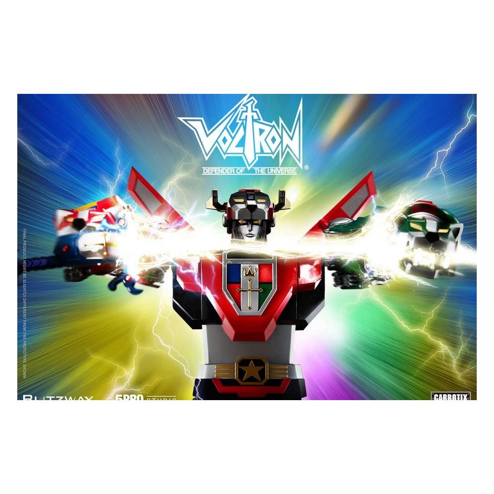 Carbotix Hybrid Carbon Action Figure Series Cx-004 Defender Of The Universe Voltron Blitzway - Foto 1