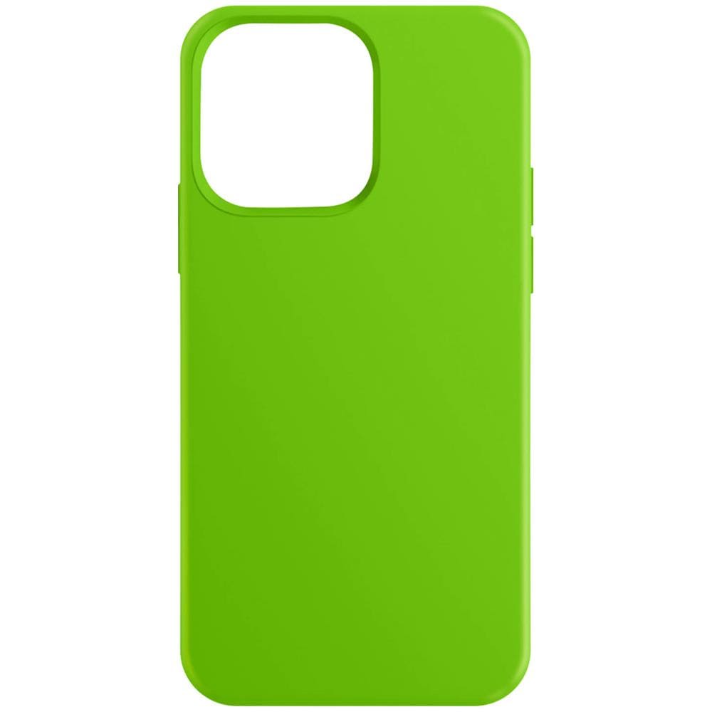 Cover Per Iphone 14 Pro Max Ibrida Semirigida Sottile Leggera Verde Lime - Foto 1