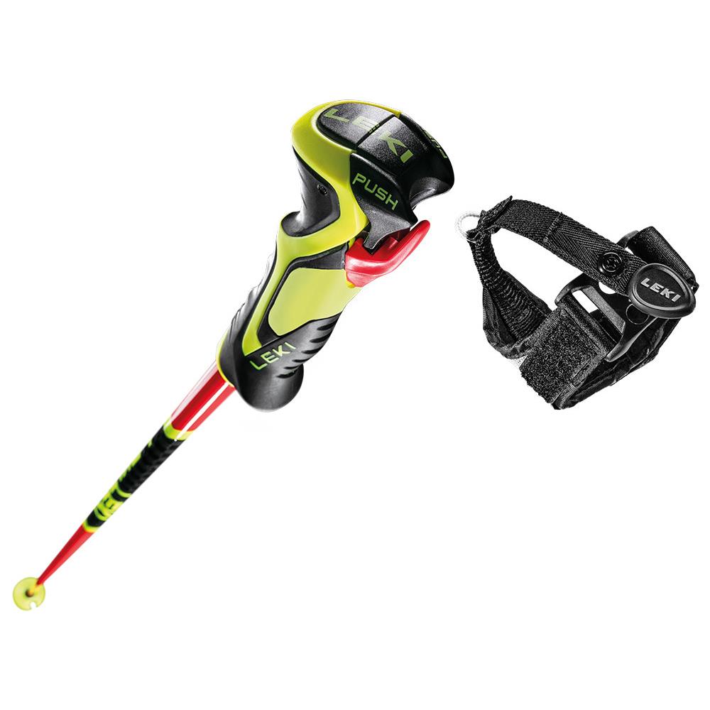 Bastoni Sci Wcr Lite Sl 3d Junior - Bright Red-black-neon Yellow Cm 95 - Foto 1