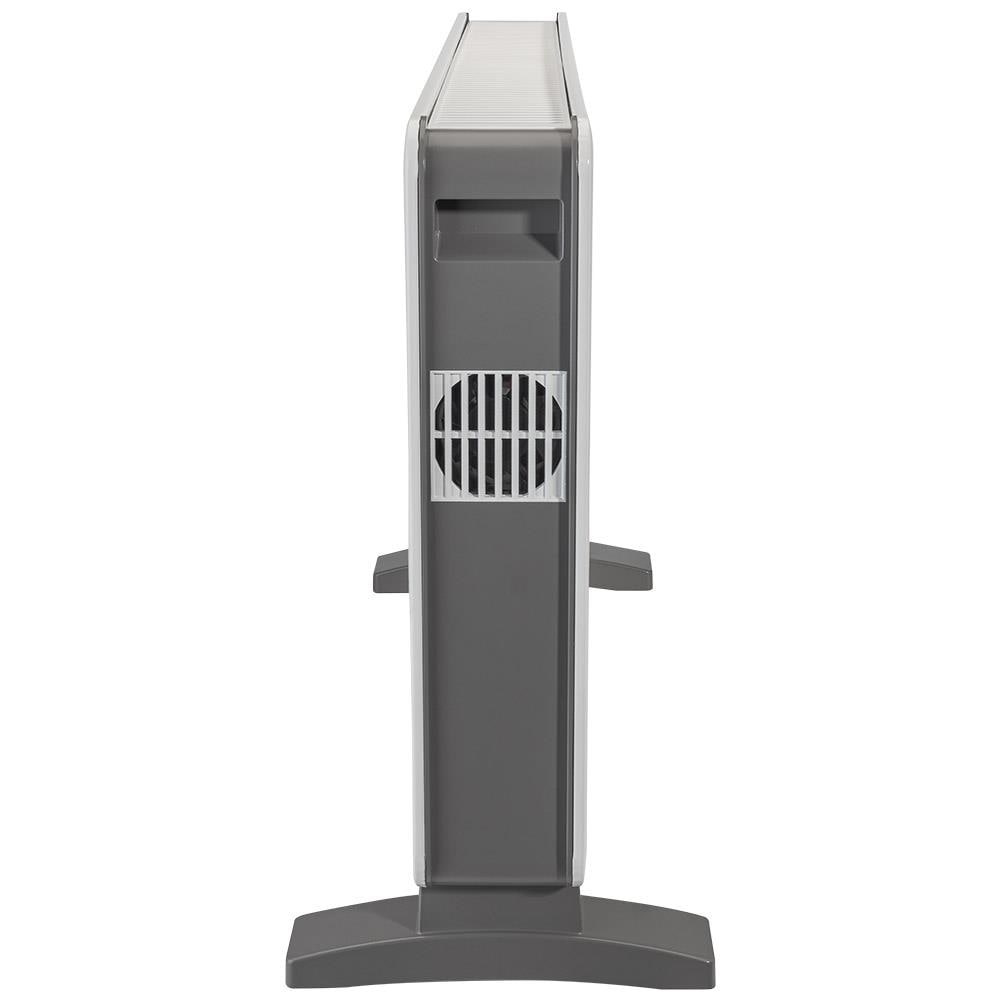 Termoconvettore a Covenzione Naturale HC512 con Funzione Turbo Termostato Ambiente Regolabile Idoneo per Ambienti Fino a 20 mq Potenza 2000 W Colore Bianco /Grigio - Foto 4