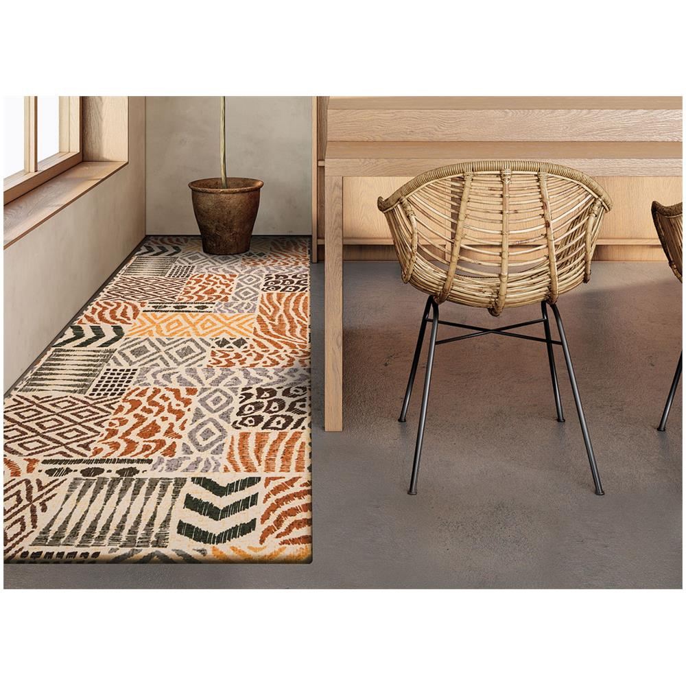 Tappeto Cucina Antiscivolo Stampa Digitale Emozioni Fantasia Africa By Suardi 58x280 Africa - Foto 4