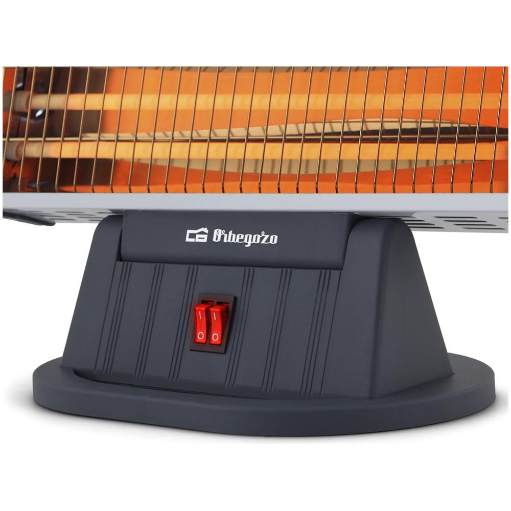 BP 0204 stufetta elettrica Interno Nero 1200 W Riscaldatore di ambienti elettrico al quarzo - Foto 4