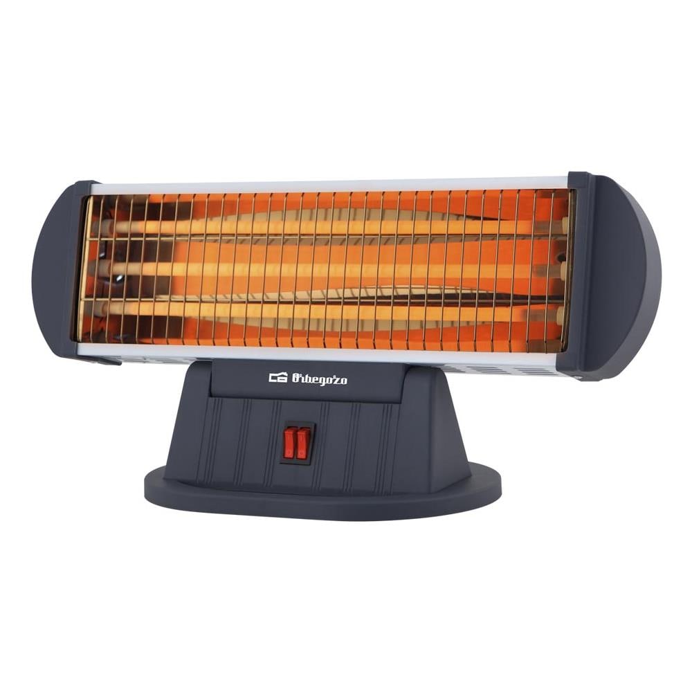 BP 0204 stufetta elettrica Interno Nero 1200 W Riscaldatore di ambienti elettrico al quarzo - Foto 1