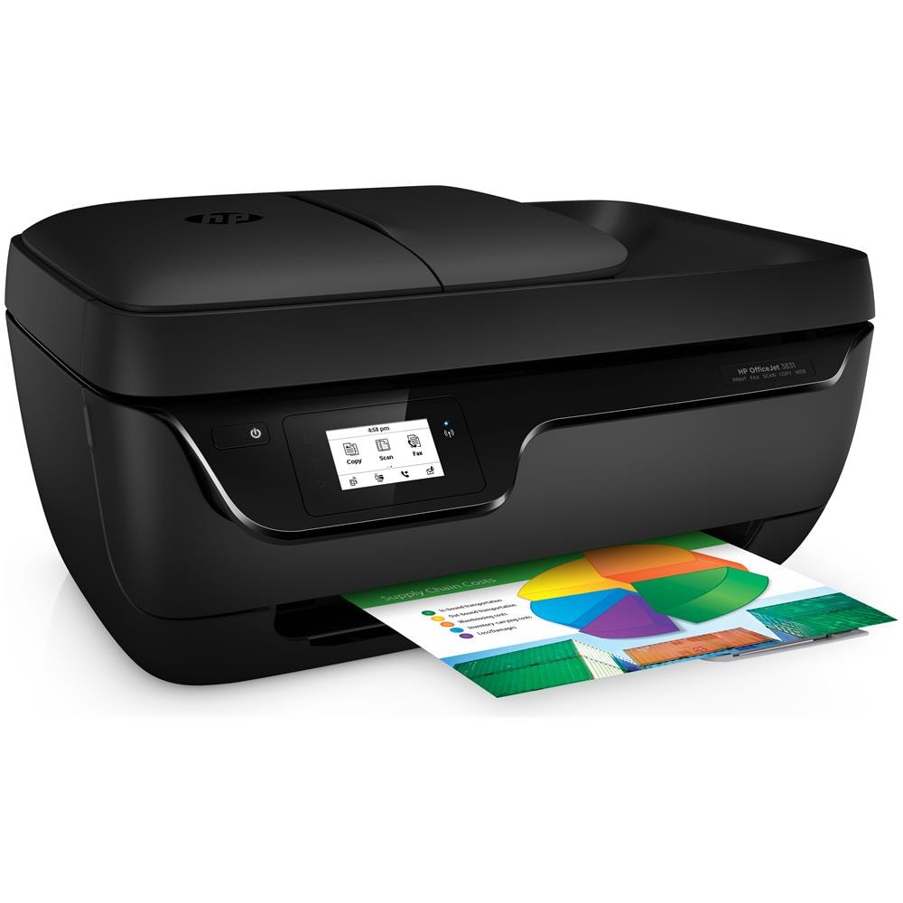 Stampante Multifunzione OfficeJet 3831 Inkjet a COlori Stampa Copia Scansione Fax 20 ppm (B / N) 16 ppm (a Colori) Wi-Fi USB 2.0 - Foto 2