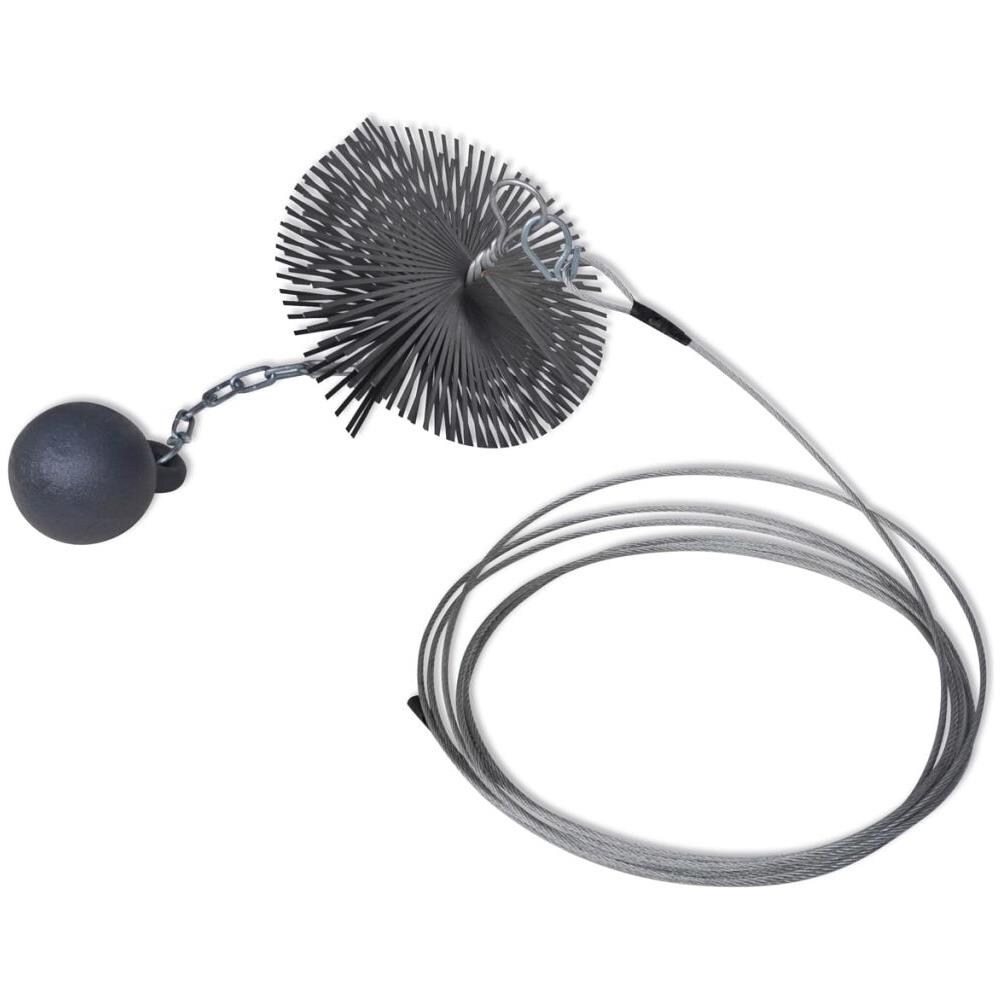 Spazzola Rotonda Per Canna Fumaria Diametro 15 Cm - Foto 1