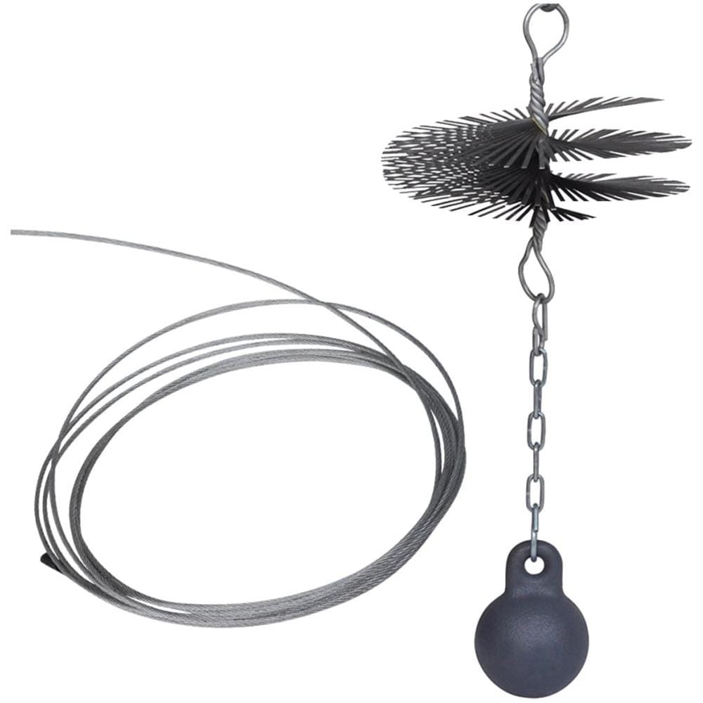 Spazzola Rotonda Per Canna Fumaria Diametro 15 Cm - Foto 12