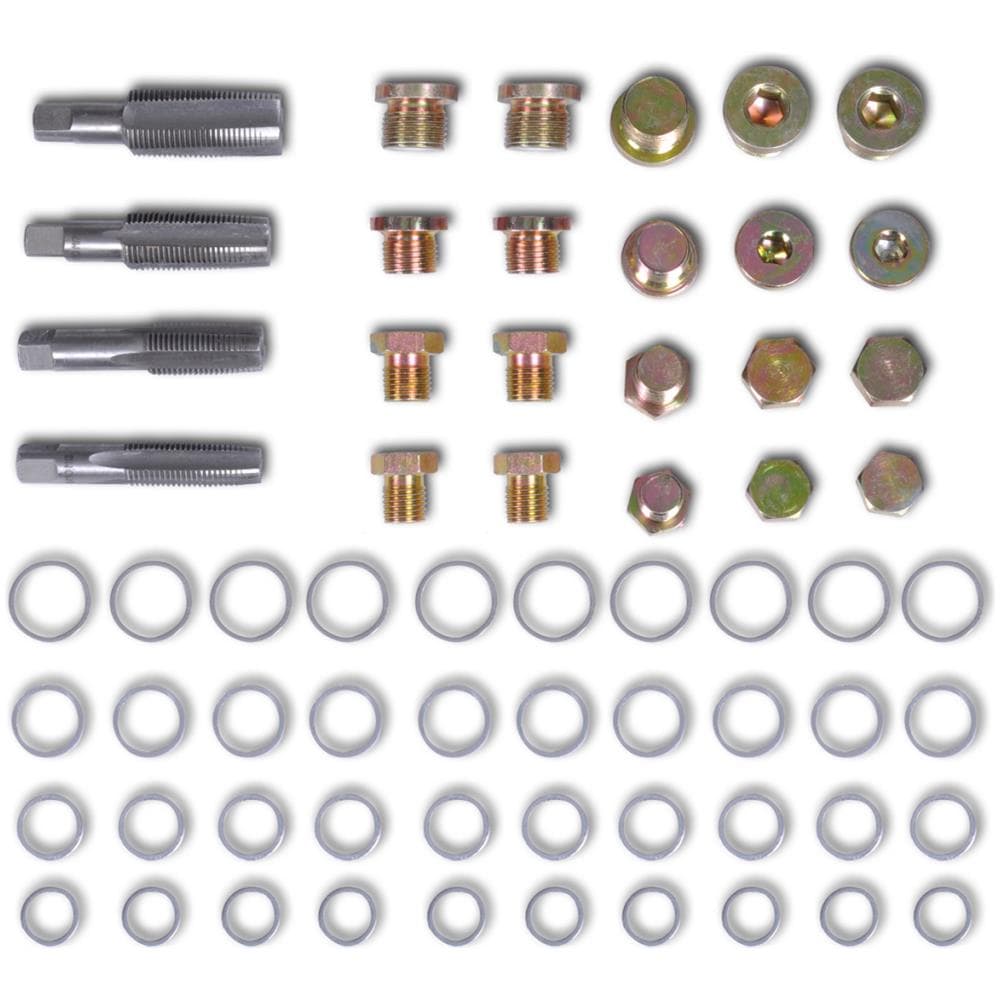 Kit Riparazione Tappo Di Scarico Olio 64 Pz Set M13 M15 M17 M20 - Foto 6
