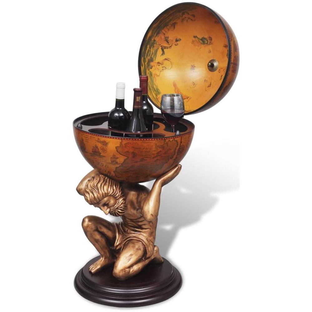 Mobile Bar / Vino A Forma Di Globo Atlas 42 X 85 Cm - Foto 2