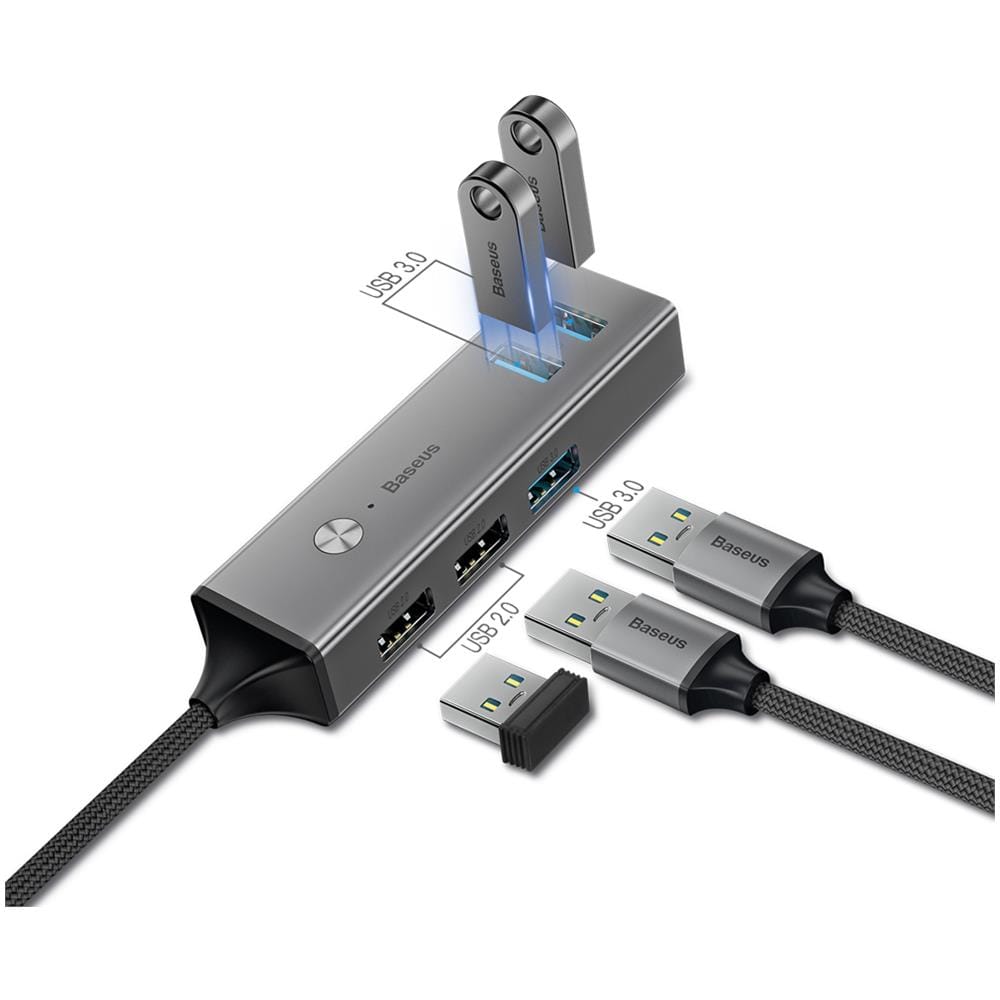 Adattatore Hub Con Usb A 3xusb 3.0 E 2xusb 2.0 Cube - Foto 7