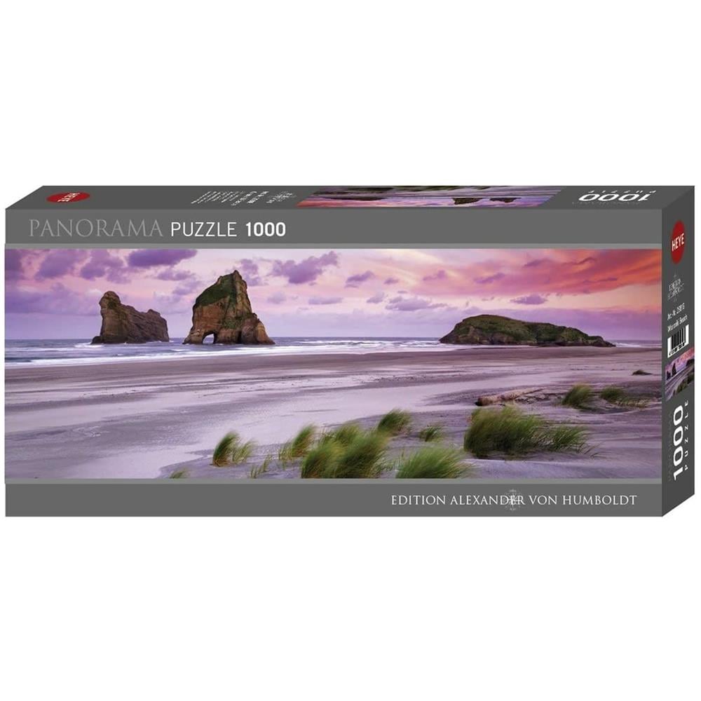 HEY29816 Puzzle Panorama da 1000 Pezzi - Edition Humboldt: Spiaggia Wharariki - Foto 1