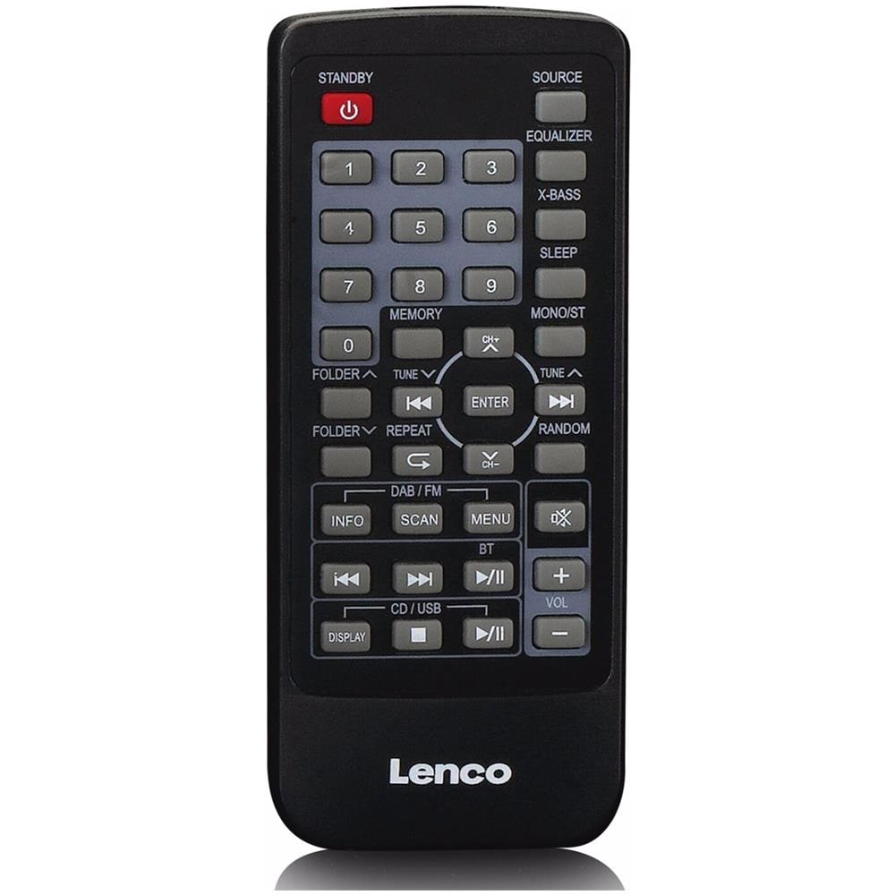 Radio Registratore XXL Boombox SCD-720SI DAB+ / FM con Lettore CD Bluetooth / Ingresso AUX - Nero / Argento - Foto 5