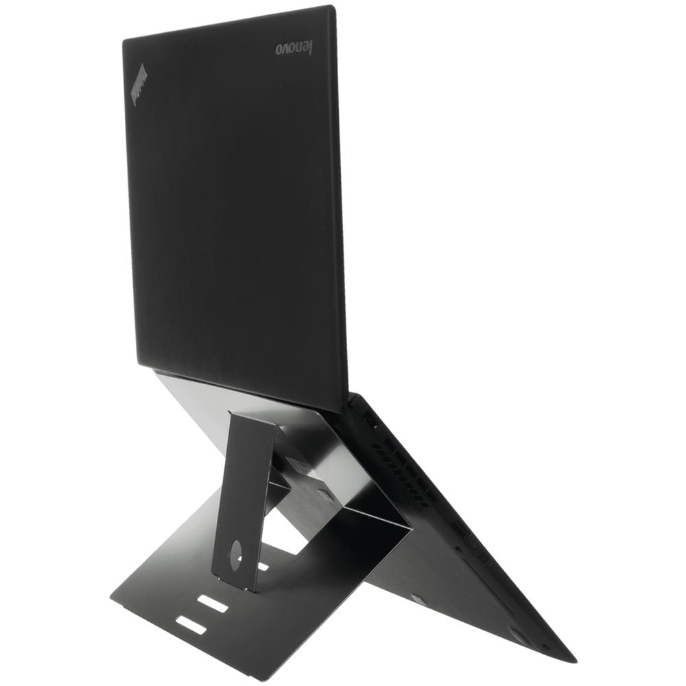 Riser supporto portatile applicabile nero, 85 - 65 mm, 30 - 45°, Alluminio, Nero - Foto 2