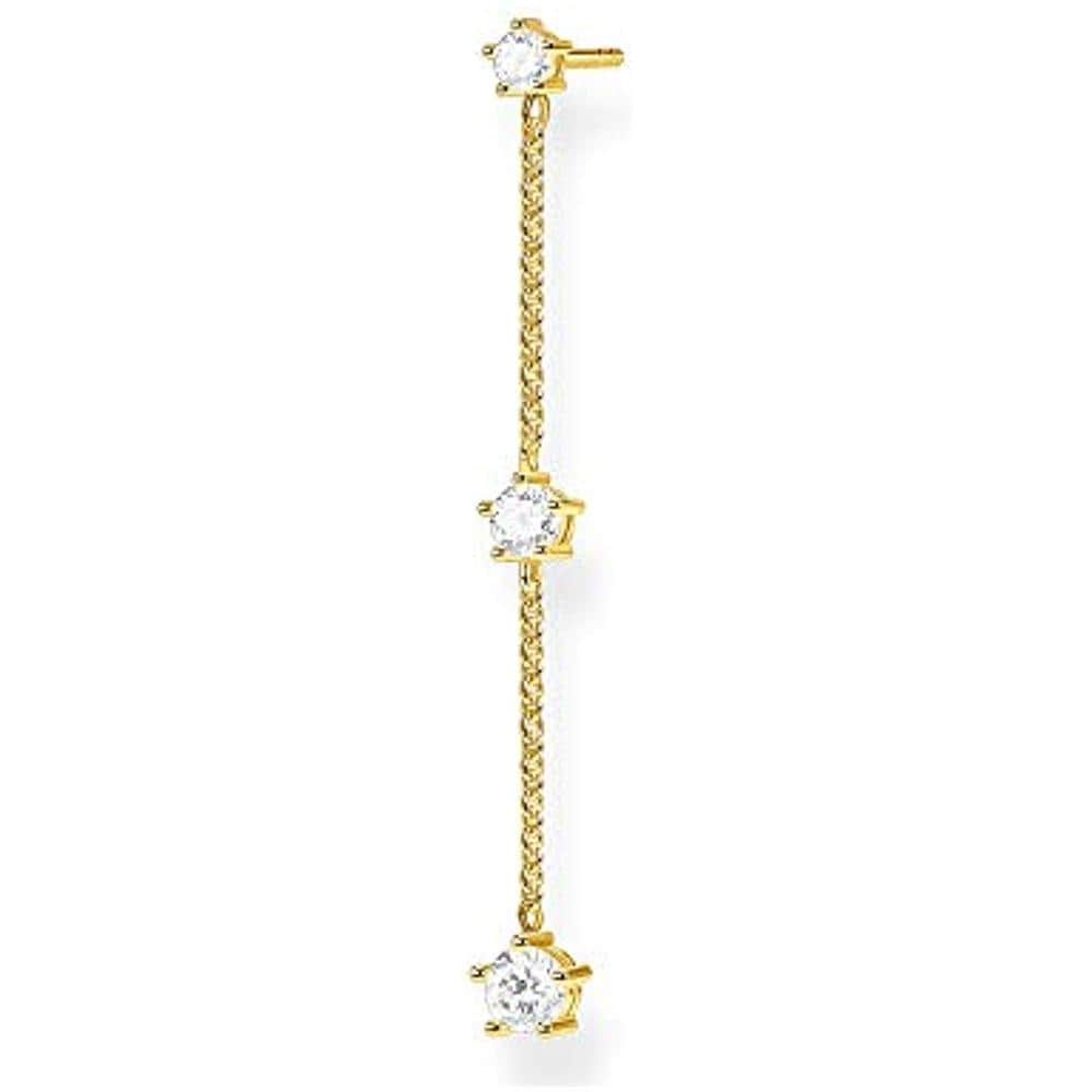 , Orecchini Da Donna In Argento Sterling 925 Con Pietre Bianche (1) - Foto 1