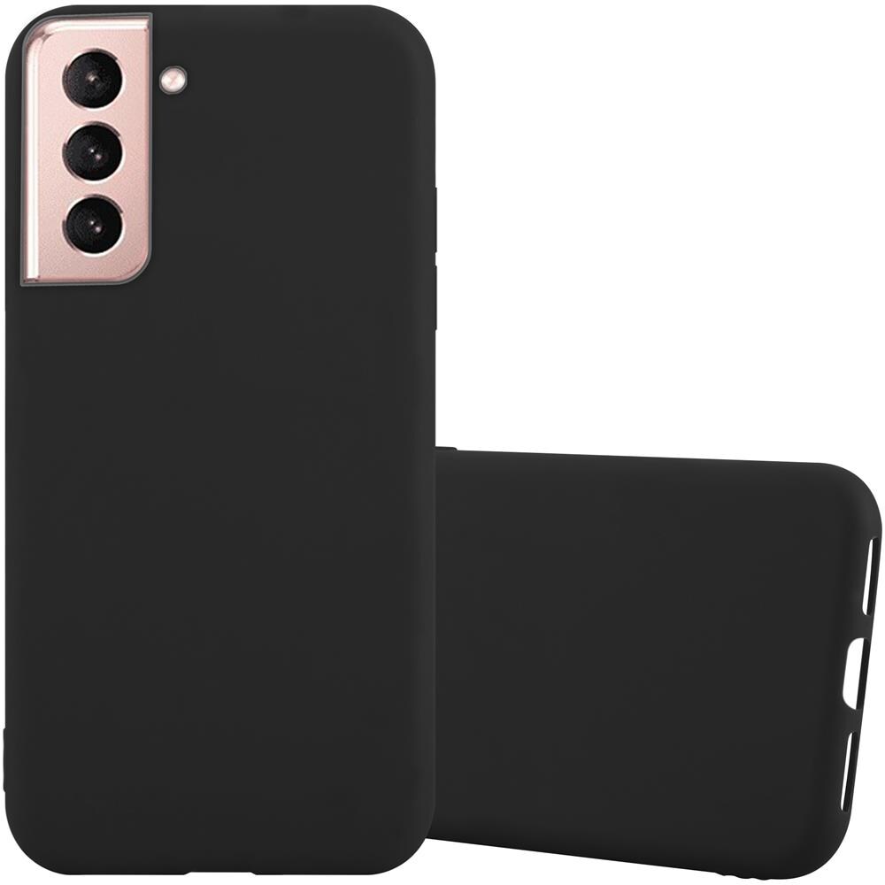 Custodia Compatibile Con Samsung Galaxy S21 In Candy Nero - Coperchio Protettivo In Silicone Tpu Flessibile - Foto 1