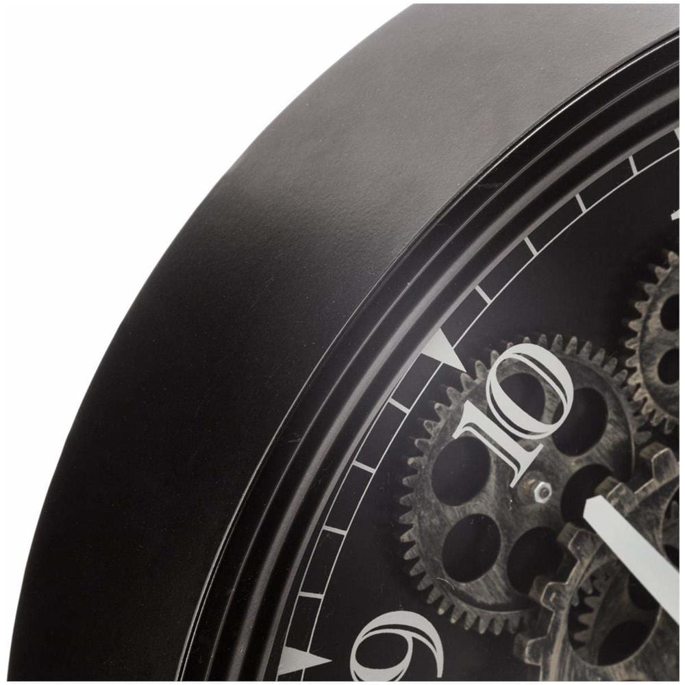 Orologio Da Parete Con Meccanismo A Vista, Ø 37 Cm, Nero - Foto 2