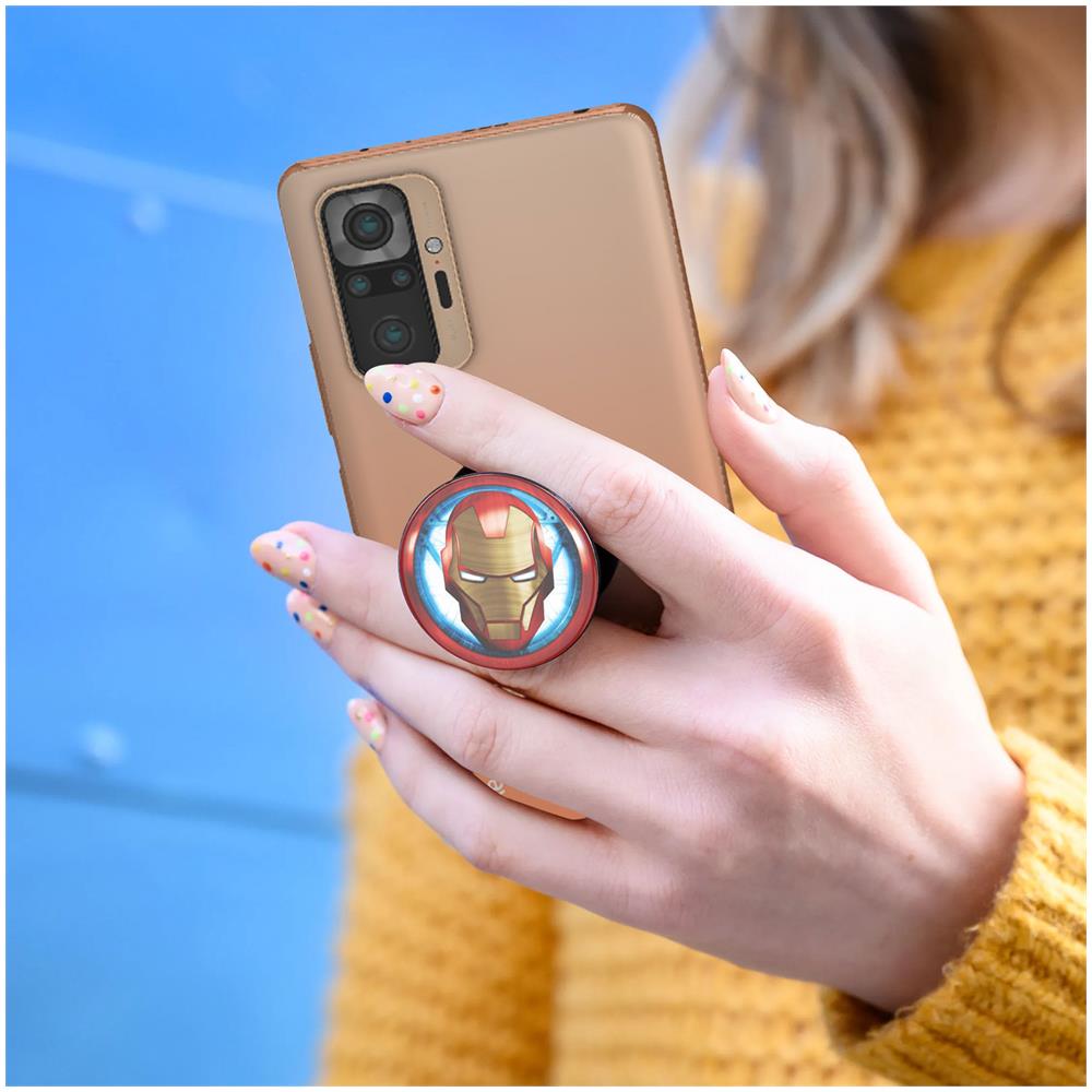 Popgrip Per Smartphone Supporto Video Design Iron Man - Foto 2