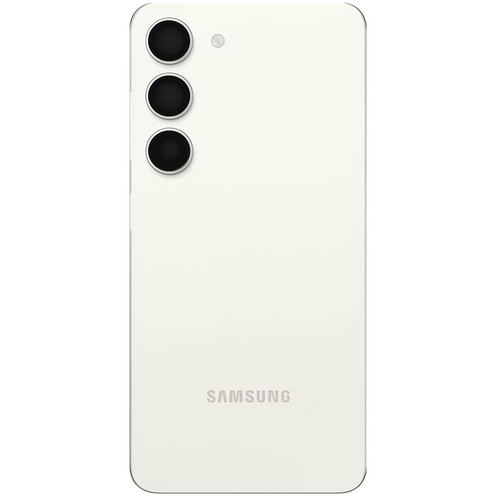 Vetro Retro Originale Galaxy S23 + Lente Fotocamera, Cream - Foto 1