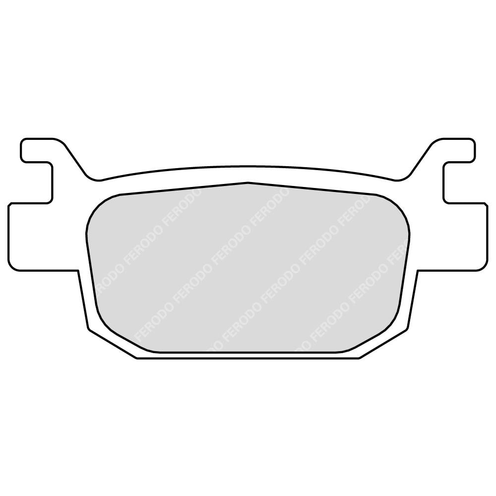 Pastiglie Freno Sinterizzate Honda Sh300 Posteriore - Foto 1