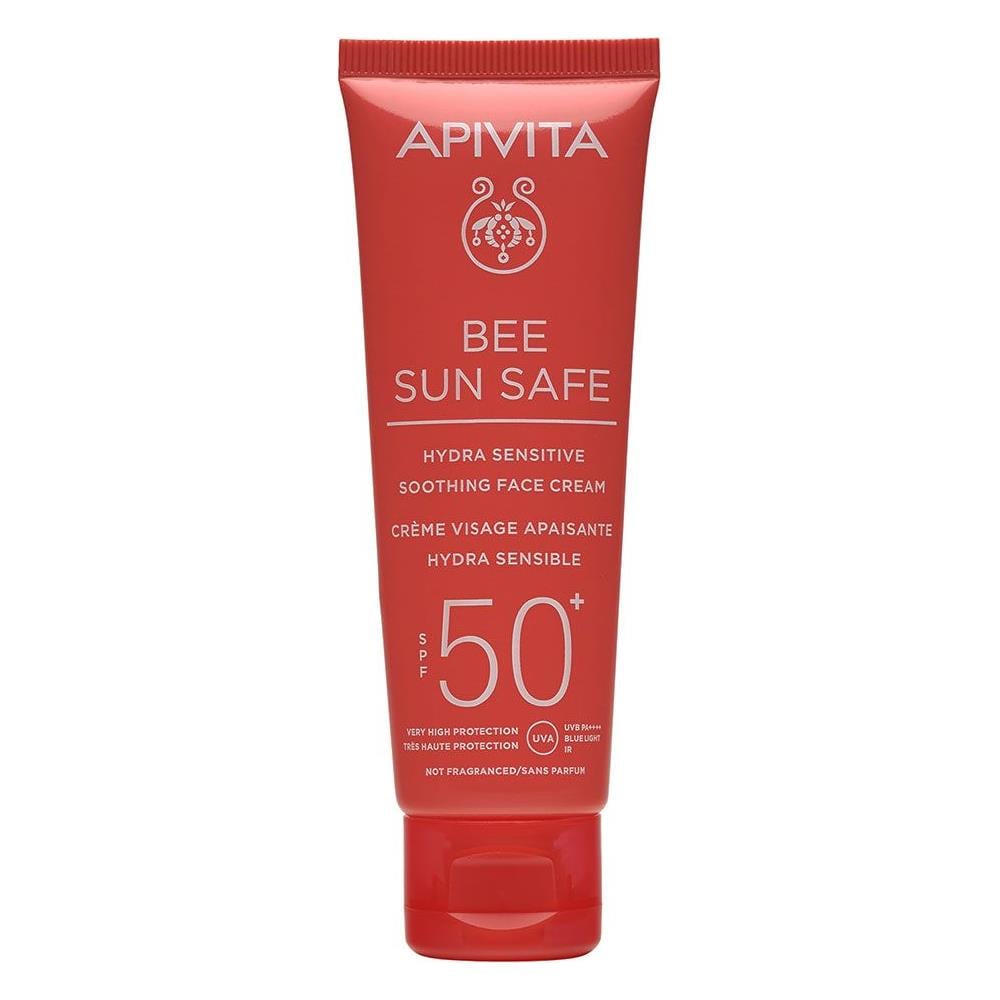 Crema Viso Lenitiva Hydra Sensibile 50ml Spf50 Apivita - Foto 1