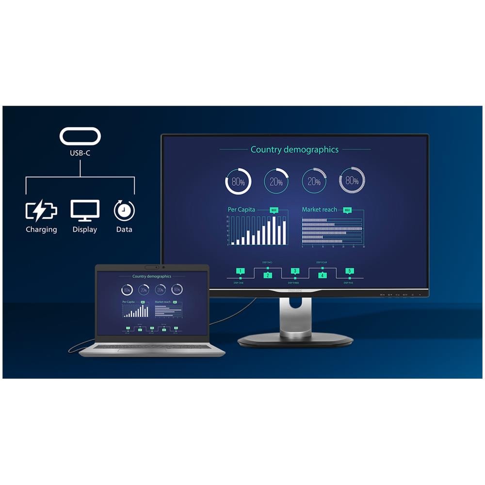 Monitor 23.8" LED IPS Gaming 24E1N1300A / 00 Full HD 1920 x 1080 Pixel Tempo di Risposta 1 ms - Foto 1