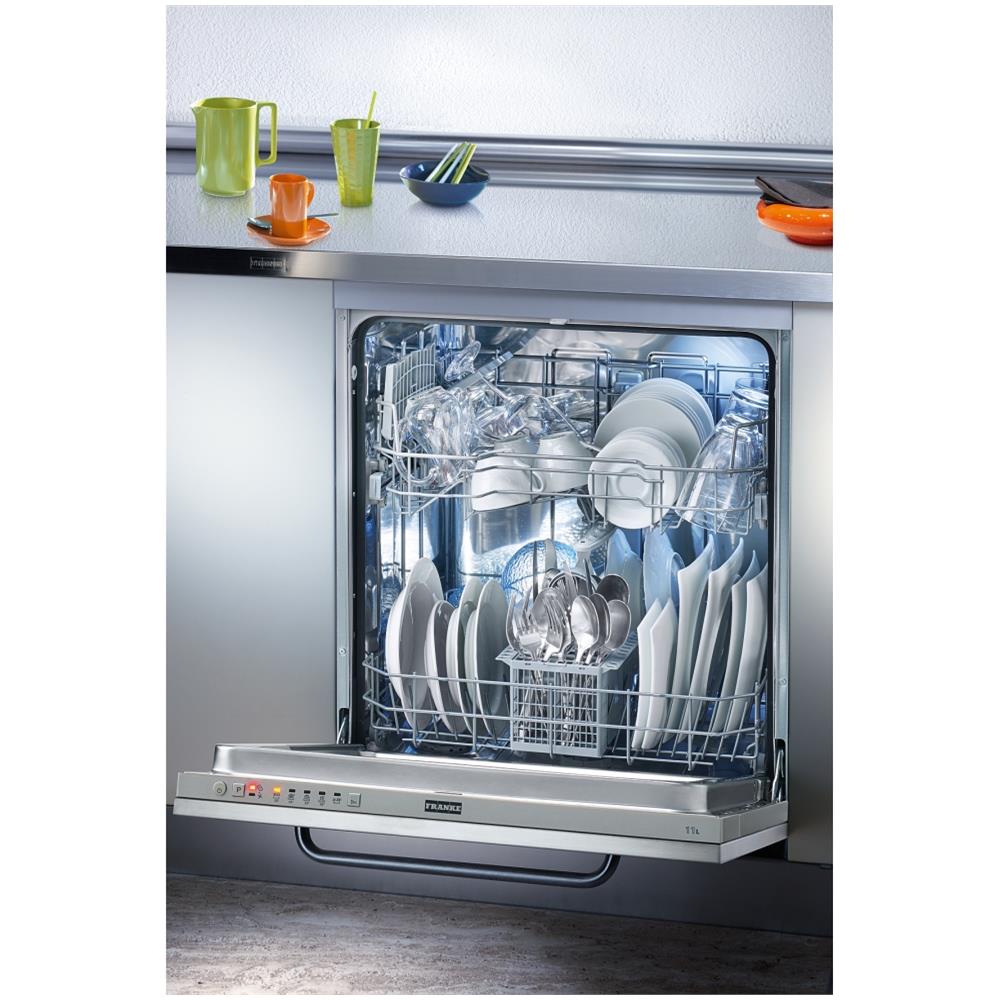 Lavastoviglie FDW 614E5P E da Incasso a Scomparsa Totale Classe E Capacità 14 Coperti - Foto 1
