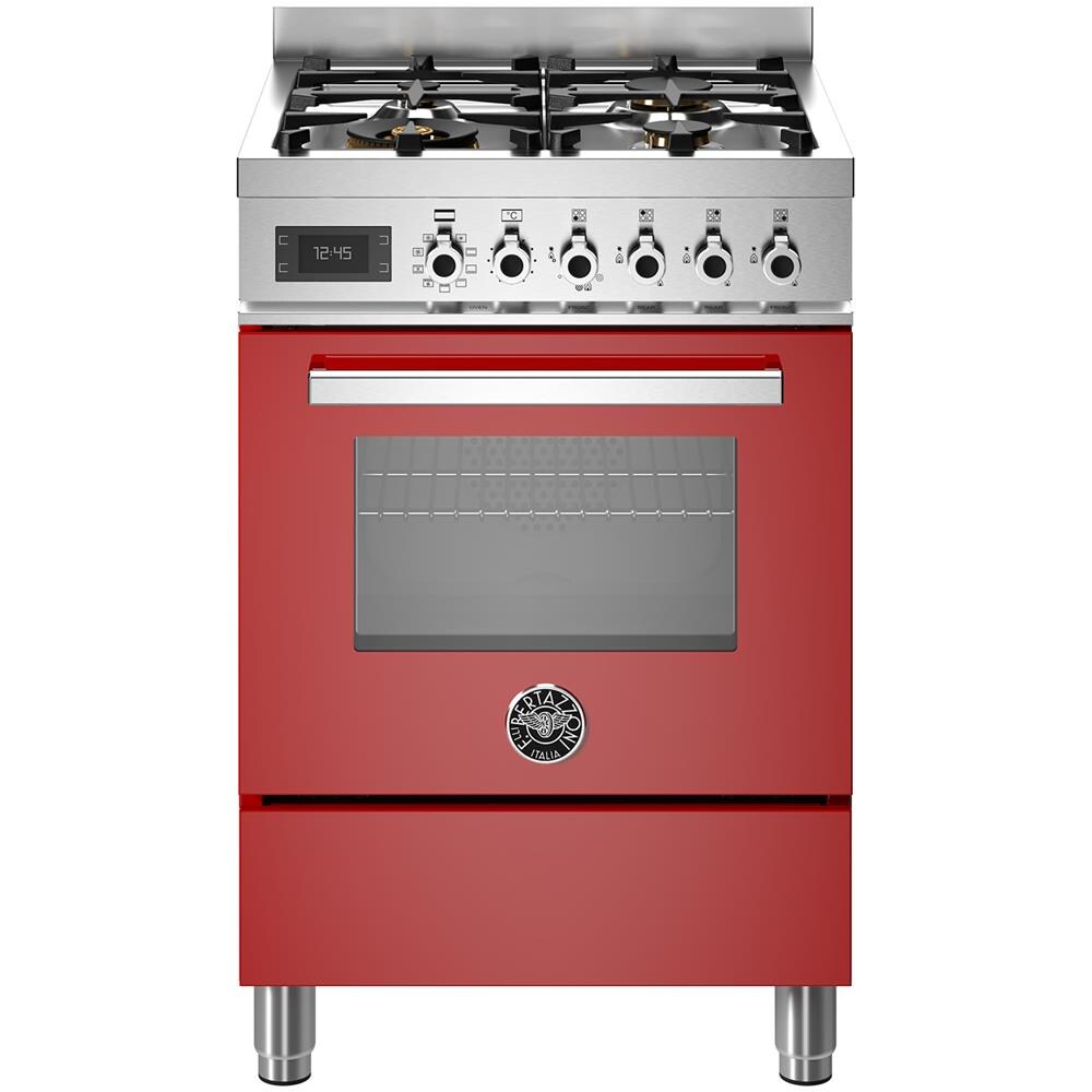 PRO64L1EROT cucina Elettrico Gas Rosso - Foto 1