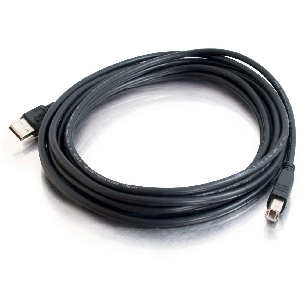 Cavo USB - USB (M) a USB Type B (M) - USB 2.0 - 2 m - nero - Foto 2