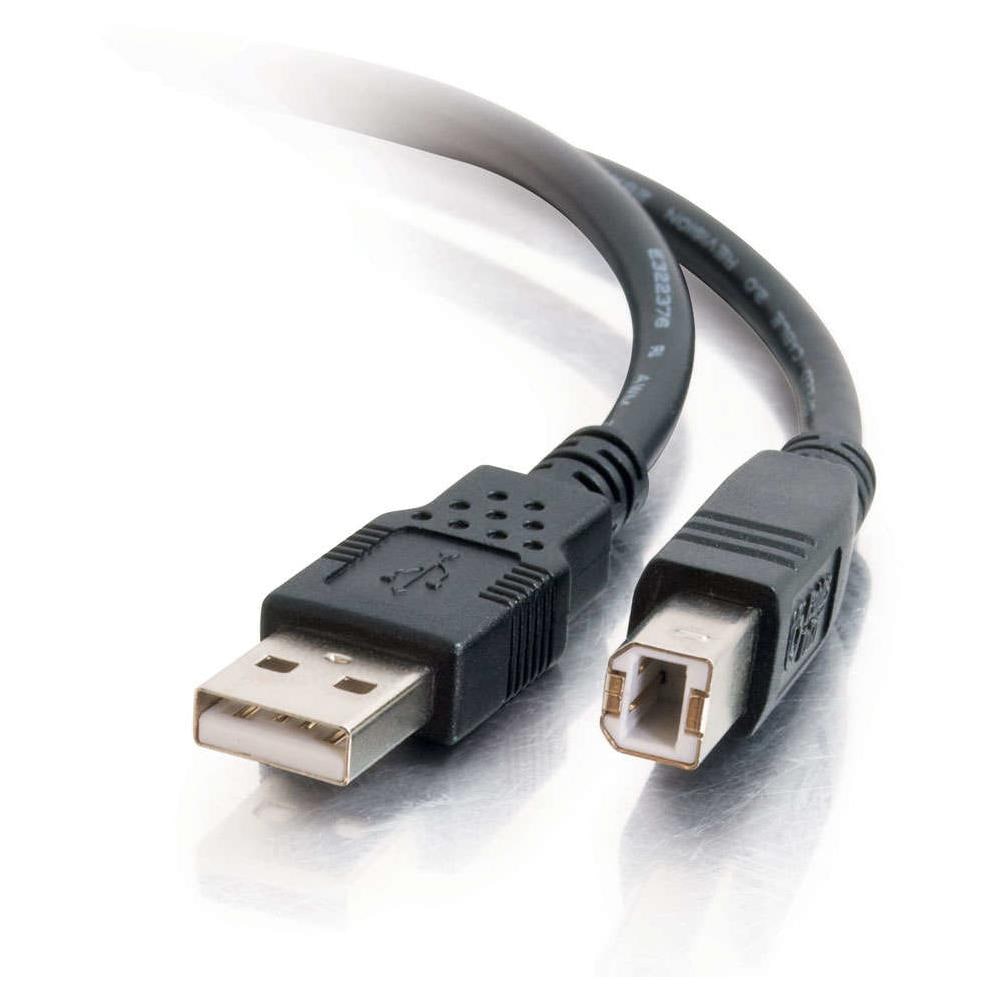 Cavo USB - USB (M) a USB Type B (M) - USB 2.0 - 2 m - nero - Foto 5